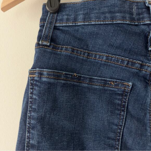 Madewell Curvy High-Rise Skinny Jeans Dark Blue Wash Denim Pockets stretch zip - Picture 5 of 11